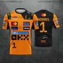 2026 New Jersey For Racing T-Shirt Rider #1 Lando Norris Rider #81piastri Fan Casual Clothing Breathable Family Kids Tees