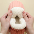 Warm Furry House Slippers Women Men Winter New Fashion Comfort Plush Slippers Home Indoor Outdoor Soft Thick Sole Cotton Shoes