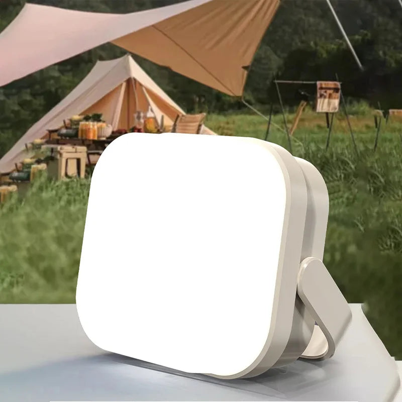 Outdoor Camping Tent Light Rechargeable Searchlight Emergency Lighting Waterproof Portable Hanging Night Lamps Work Maintenance
