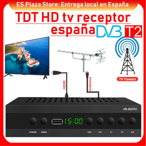 The Iberian Signal | HD DVB-T2 Digital Terrestrial Receiver for Spain