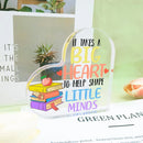Teacher Appreciation Gifts Teachers Day Teacher gifts Thank You Gifts for Women It Takes a Big Heart to Shape Little Minds