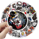 10/30/50PCS Heavy Metals Stickers Rock Cartoon Sticker Music Graffiti Decoration DIY Luggage Laptop Phone Guitar Bike Decals Toy