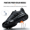 High Quality Steel Toe Safety Shoes Men Work Sneakers Indestructible Shoes Puncture-Proof Protective Shoes Male Work Footwear