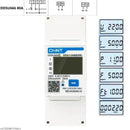 CHINT DDSU666 DTSU666 80A Din Rail Digital Voltmeter Current Power Electric Energy KWH Meter Volt Amp Modbus RS485 AC 230V 380V