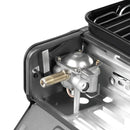 Portable Camping Grill Gas Stove, Butane Gas Burning Grill, Barbecue Grill Cooker for Ooutdoor Grilled Meat, Vegetables