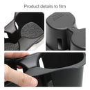 for Toyota RAV4 2019 - 2021 Car Cup Holder Storage Box Shock-Absorbing Central Armrest Cup Tray TPE Tidying