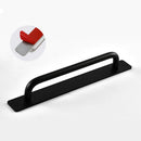 Adhesive Cabinet Handles Self Stick Drawer Pulls Stick On Handle Black Cabinet Pulls No Drilling Push Pull Helper For Kitchen