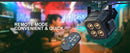 U'King 1/2Pcs 4X8W LED Square Par Light RGBWYP+CYAN Stage Lights Remote&DMX Controlled DJ Light For Wedding Party Bar Club Disco