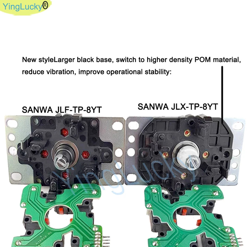 NEW Original SANWA Joystick JLX TP-8YT-SK Arcade joystick 5pin Cable Game Video Arcade Machine Neo Geo Zero Delay Fistfight