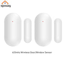 433MHZ Wireless Window Door detector Security Smart Gap Sensor for Home Security WIFI GSM  Alarm system