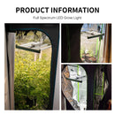 120W Led Full Spectrum Grow Light LM281B Growing Lamp with UV&IR Work Mode for Greenhouse Grow box Flowers  Veg Seedling