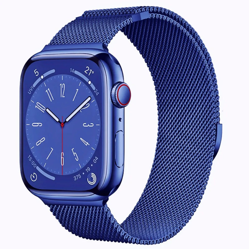 Milanese Loop Strap for Apple Watch 44mm 40mm 45mm 41mm 46mm 42mm 49mm Metal Watchband iWatch Series Ultra 10 9 8 7 6 4 SE2 Band