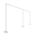 The Aisle | 3x6m Heavy-Duty Galvanized Wedding Backdrop Frame Kit for Events & Banquets