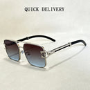 Square Sunglasses Women Trendy 2024 Vintage Sunglasses For Men Luxury Fashion Glasses Retro Luxe Lentes De Sol Mujer Zonnebril