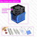 1 Piece Heatsinks DIY North Bridge Heat sink Cooler with 40mm Fan 12V 40x40x10mm 40x40x20mm Cooling Fan