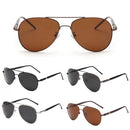 Aviation Metail Frame Quality Oversized Spring Leg Alloy Men Sunglasses Polarized Design Pilot Male Sun Glasses Driving