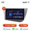 Junsun Android Wireless CarPlay Auto Car Radio For Seat Leon MK2 2005-2012 Car Intelligent Systems DSP SWC RDS GPS FM BT