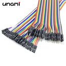 40Pin 10cm 20cm 30cm Male to Male Male to Female and Female to Female Jumper Wire Dupont Cable for Arduino