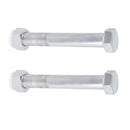 Set of 2 Excavator Pins 24mm 0.945in Bolts and Nuts Kit for mini Excavator