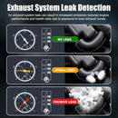 FOXWELL SD203 Automotive Smoke Machine Built-in Air Pump EVAP Vacuum Leak Detector Dual Mode Car Pipe Leakage Diagnostic Tester