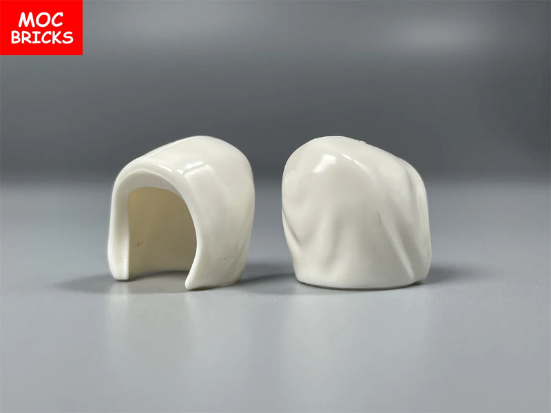 10pcs/lot MOC Bricks Hat Helmet Headgears Accessories Figure Parts Building Blocks Chilren's Toys Kids Gifts