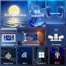 The Pocket Cinema | Android 14 Portable Projector (290 ANSI, Auto Keystone)
