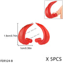 5PCS Cartoon Special Effects Pieces Arm Fist Wind Lightning Leg Flames Weapons Accessories Assemble Scene Bricks Kids for Toys