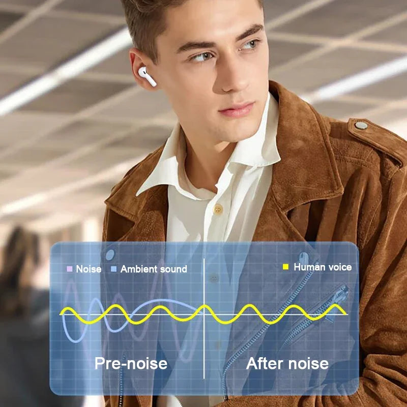 Thinkplus Bluetooth Earphones Wireless Headphone Touch Control Headset Waterproof Sports In-ear Earbuds With Microphone