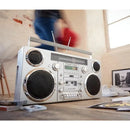 The Brooklyn | GPO Retro Boombox — Cassette, CD, Bluetooth, FM Radio