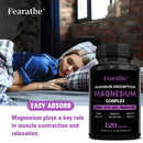 Magnesium Citrate Supplement - Improves Absorption, Supports Bone Density and Strength, Muscle, Energy and Sleep