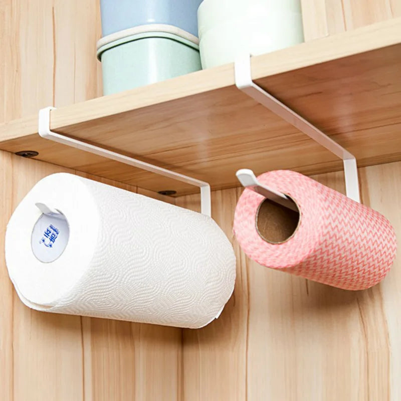 Cling Film Fresh-keeping Bag Storage Rack Home Decoration Rack Kitchen and Bathroom Gadgets Roll Paper Holder Paper Towel Holder
