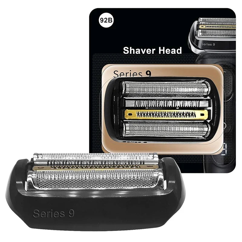 92B Electric Shaver Replacement with Braun 9 Series, compatible with 290cc, 9291cc, 9370cc, 9293s, 9385cc, 9390cc, 9330s, 9296cc