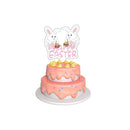 Easter Theme Disposable Tableware Cute Cartoon Rabbit Pattern Paper Plates Cups Napkins Kids Easter Party Decoration Supplies