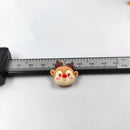 10pcs European Christmas Deer Head Charms for Jewelry Making Findings Animals Floating Pendant Flatback Diy Earrings