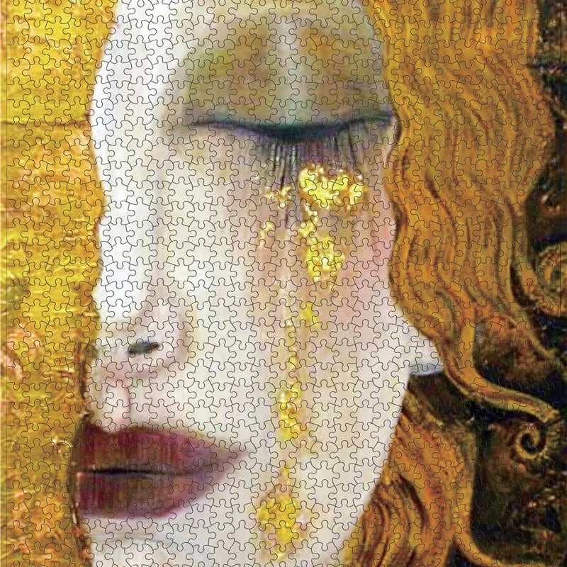 45*32cm Paper Jigsaw Puzzle 350PCS Golden Tears Klimt Zilberman Adult Stress Relief Children Educational Entertainment Christmas