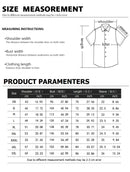 2024 New Men's Shirt Summer Bowling Shirt Note Pattern Printed Daily Short Sleeve Button Comfortable Casual Men's Clothing