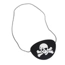 1/2Pcs Pirate Eye Patches Skeleton Eye Mask Felt One Eye Skeleton Captain Eye Patches Halloween Pirate Theme Party Decoration