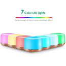 Aromatherapy diffuser Humidifier Aromatherapy essential oil air freshener Bedroom living room remote control 7-color night light