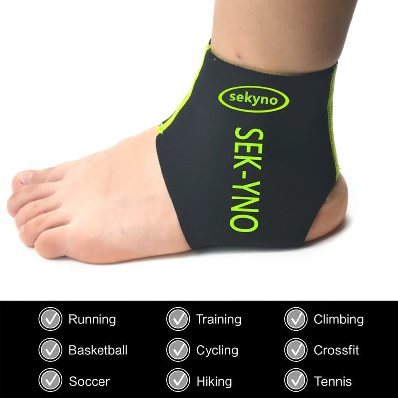 Spacer Fabric Ankle Sleeve Support Brace for Swelling Reduction, Stabilizing, Pain Relief, Sprains, Strains, Sports, Exercise