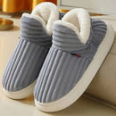 Warm Furry House Slippers Women Men Winter New Fashion Comfort Plush Slippers Home Indoor Outdoor Soft Thick Sole Cotton Shoes