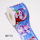 DIY Cartoon Happy New Year Merry Christmas Printed Grosgrain Ribbon For Craft Supplies Sewing Accessories 5 Yards. 86806