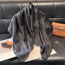 2025 Latest Women Silky Kerchief Shawl Ethnic Travel Scarves Bufanda Fashion Jacquard Scarf Printed Decorative Sun Protection