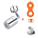 SHAI Universal Splash Faucet Spray Head 720 Grad drehbarer Wasserhahnfilter Wasserperlen-Armaturenbelüfter Küchenarmaturdüse