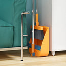 Brush Shovel Broom And Dustpan Combination Set Household Cleaning Tools Non-Stick Hair Dry Wet Dual-Use Broom Folding Set