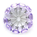 30mm Diamond Shape Design Crystal Glass Knobs Cupboard Pulls Drawer Knobs Kitchen Cabinet Handles Furniture Handle Hardware