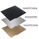 MK3S PEI Sheet 310x310 180/220/300/235/350 Upgrade PET Textured PEI Magnetic Build Plate 3D Printer Ender 3 Bed Spring Steel