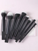 3pcs Makeup Brush Set, Including Angled Eyeliner Brush, Eyebrow Brush, And Ultra-Fine Eyeshadow Brush, Makeup Brush Set, Makeup Brush Kit, Makeup Brush Set, Full Makeup Brushes, Makeup Brush Set, Complete Makeup Tools, Makeup