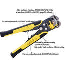 Automatic Cable Wire Stripper Self Adjusting Crimper Terminal Tool AWG24-10(0.2-6.0MM2)
