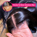 The Aurelia | Bone Straight HD Lace Front Wig in Remy Human Hair