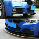 MagicKit Front Spoiler Lip FOR 3 Series BMW F30 F31 M Sport  M-Tech Only Carbon Fiber LooK Style 2012-2018  Car Body Kit